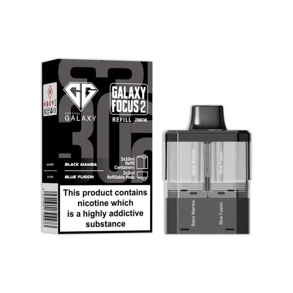Crystal Galaxy Focus 6k Pods Pack of 5