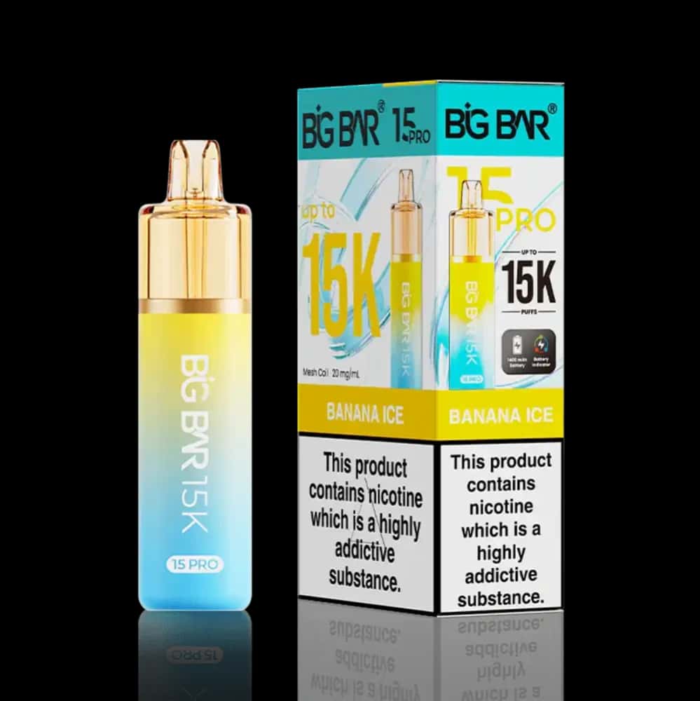 Big Bar Pro 15k Vape Kit Box of 5