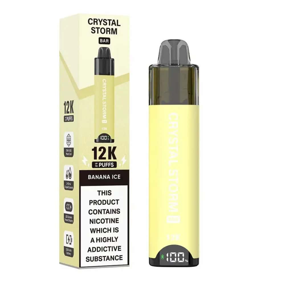 Crystal Strom Bar 12k Vape Kit Box of 5