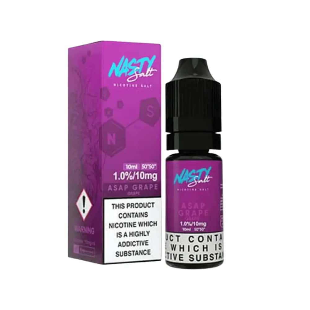Nasty Juice Nic Salts e liquids 10ml Box of 10