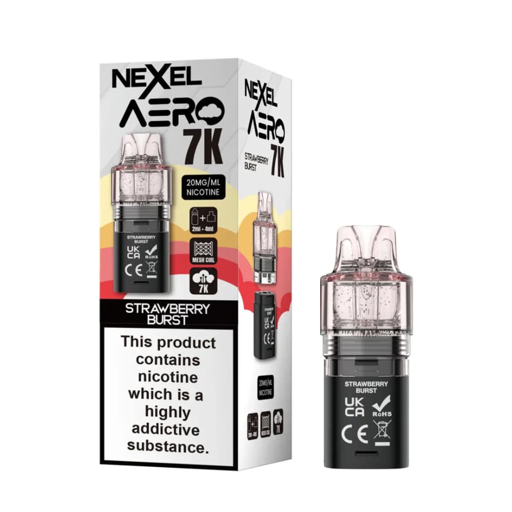 Nexel Aero 7k Prefilled Pods Pack of 10