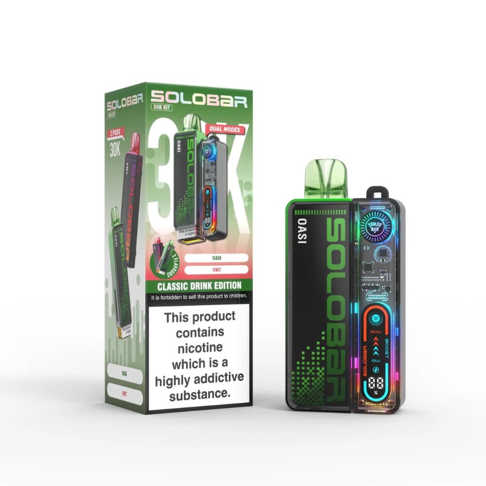 Solobar Boost 30k Vape Kit Box of 5