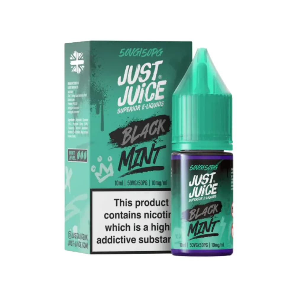 Just Juice Mint Nic Salts e liquids 10ml Box of 5