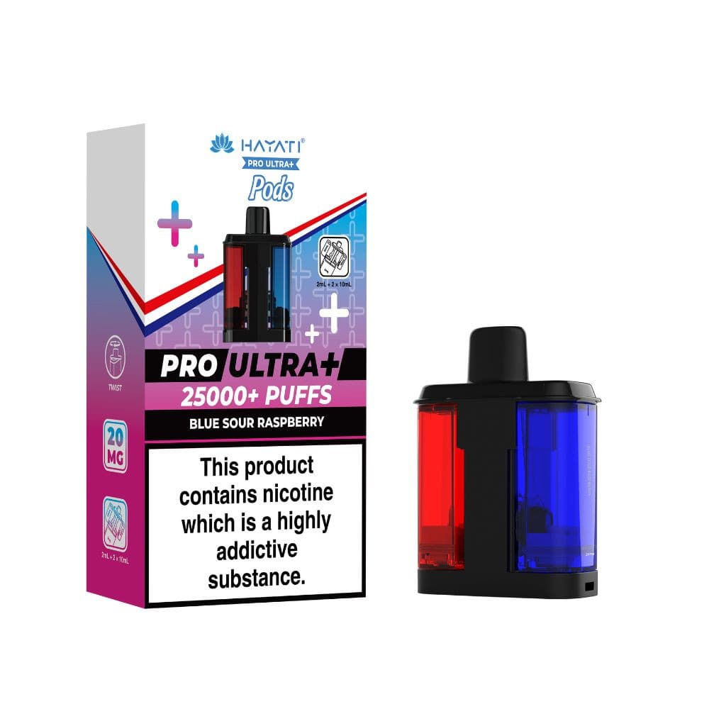  Blue Sour Raspberry Hayati Pro Ultra Plus Refill Pods Pack of 5