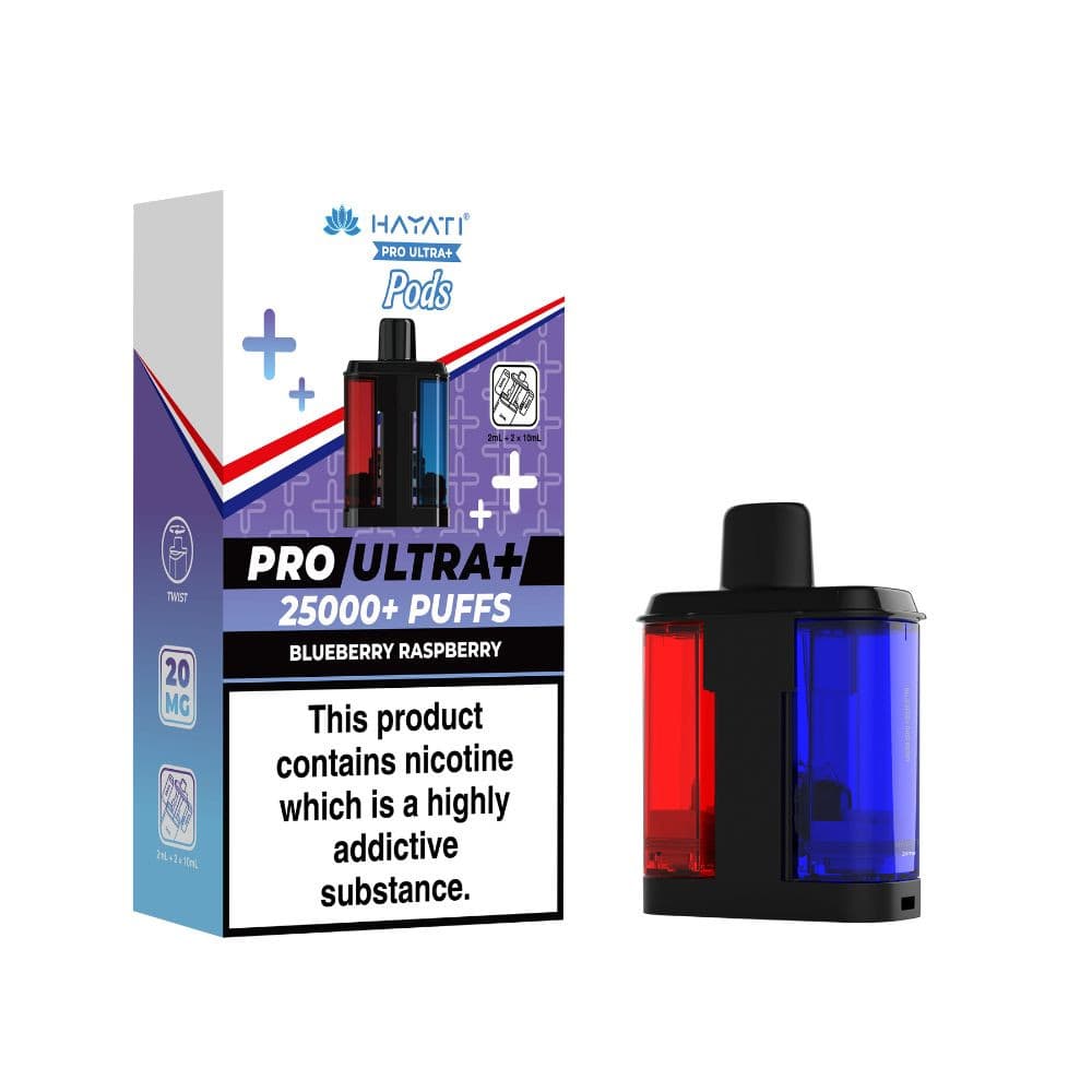  Blueberry Raspberry Hayati Pro Ultra Plus Refill Pods Pack of 5
