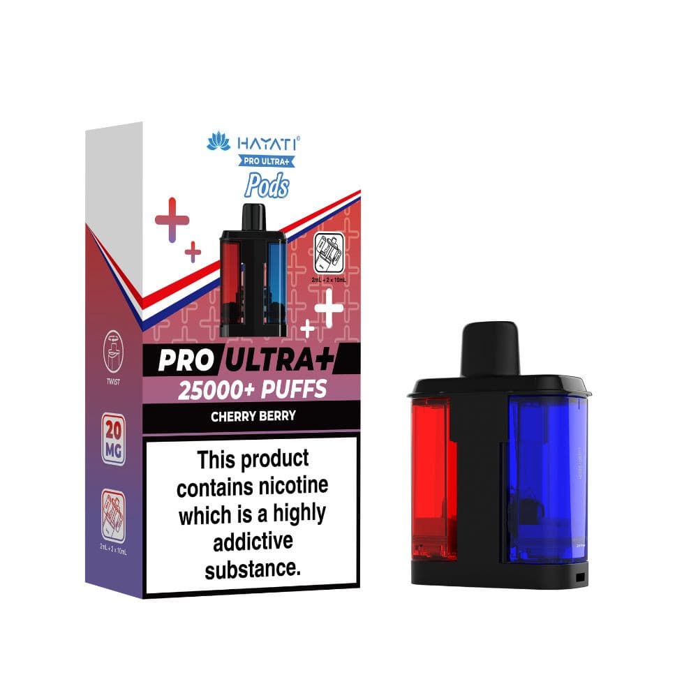  Cherry Berry Hayati Pro Ultra Plus Refill Pods Pack of 5