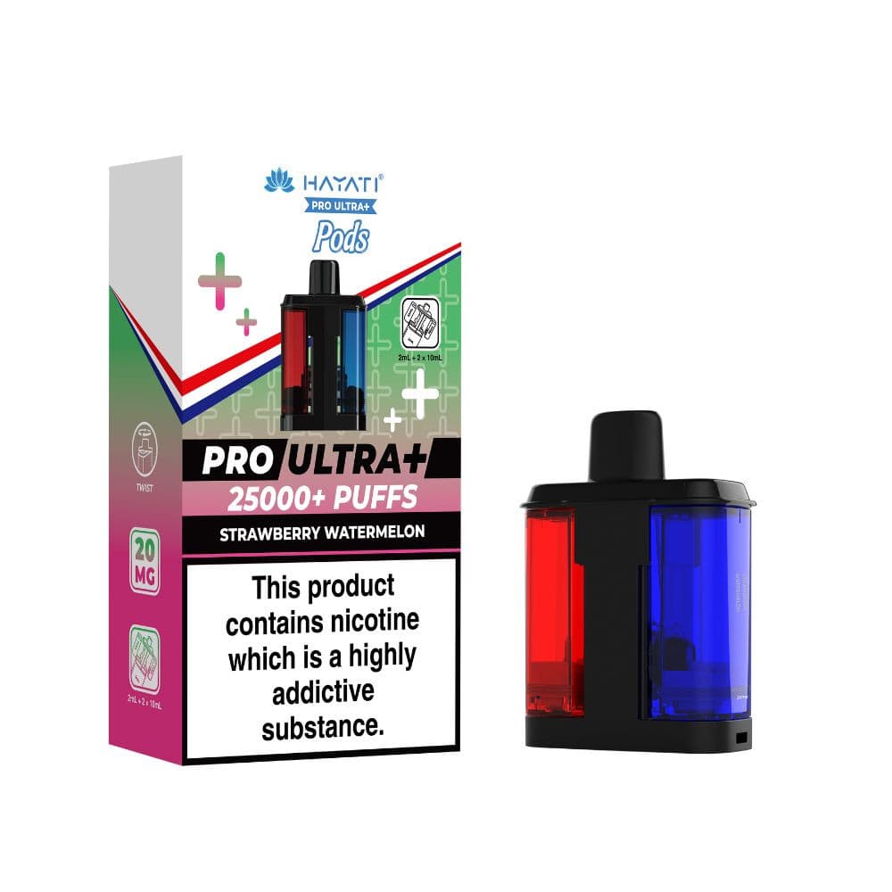  Strawberry Watermelon Hayati Pro Ultra Plus Refill Pods Pack of 5