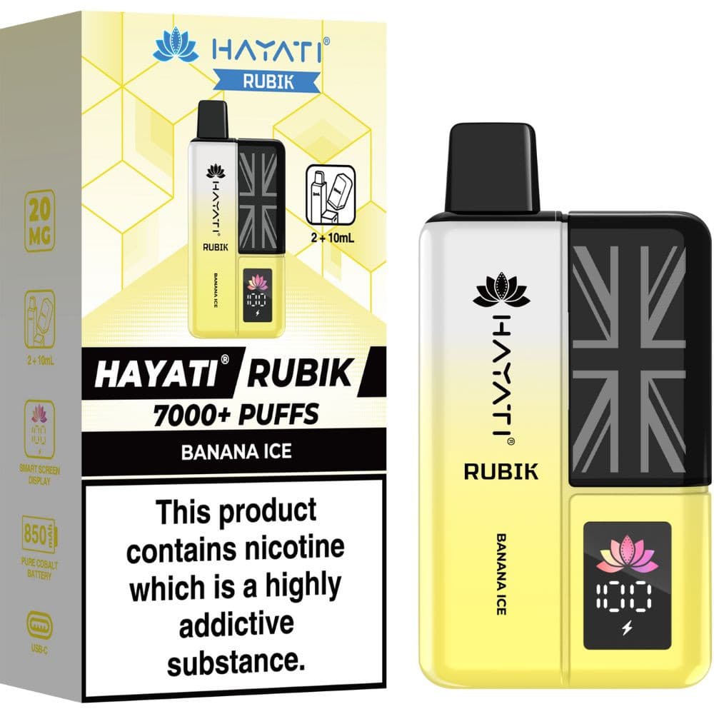  Banana Ice Hayati Rubik 7000 Box of 5