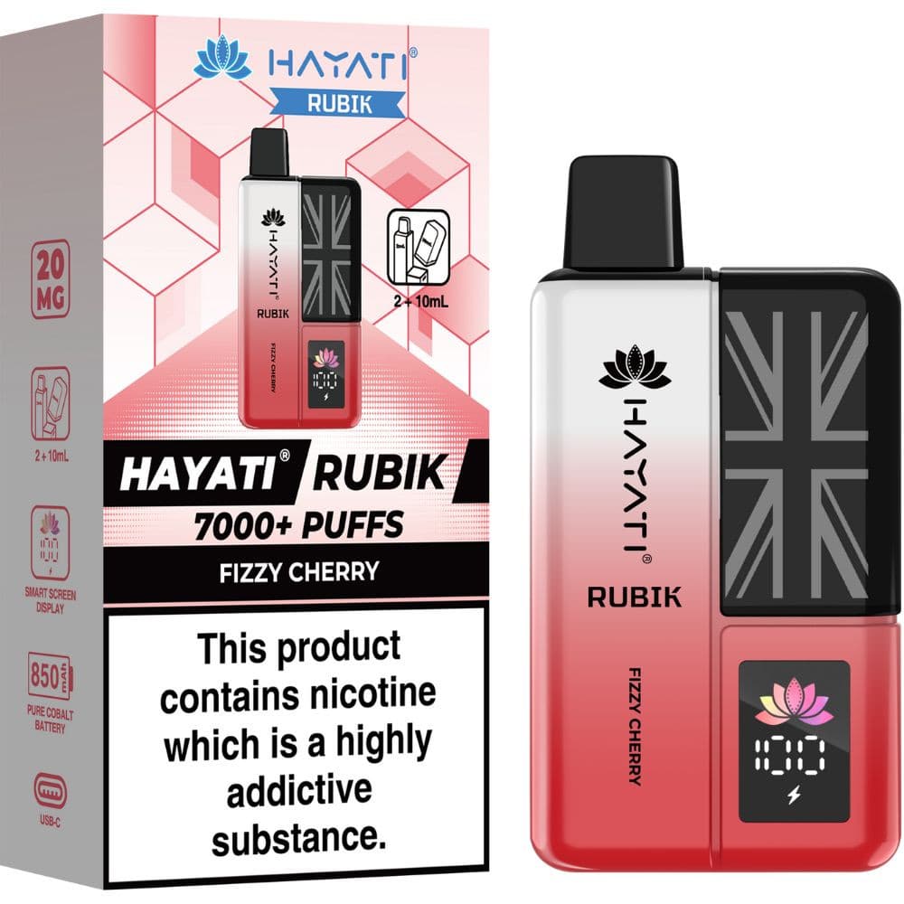  Fizzy Cherry Hayati Rubik 7000 Box of 5