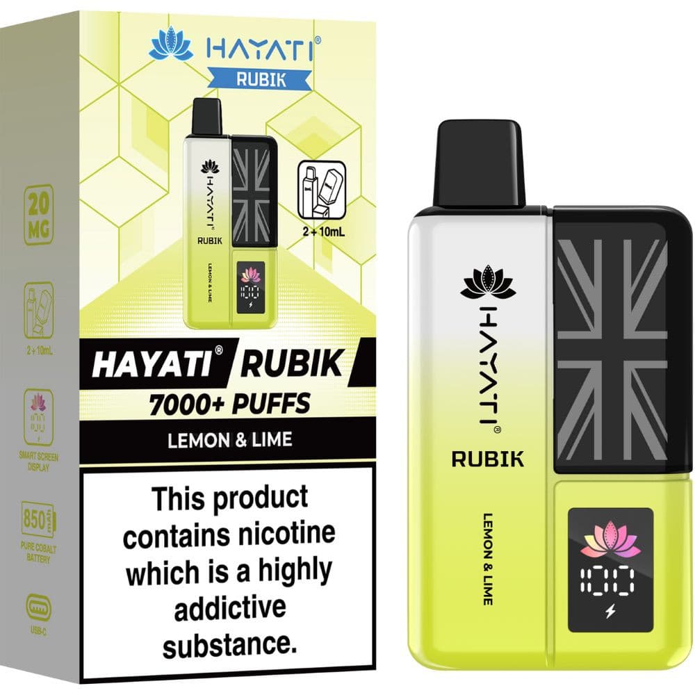  Lemon & Lime Hayati Rubik 7000 Box of 5