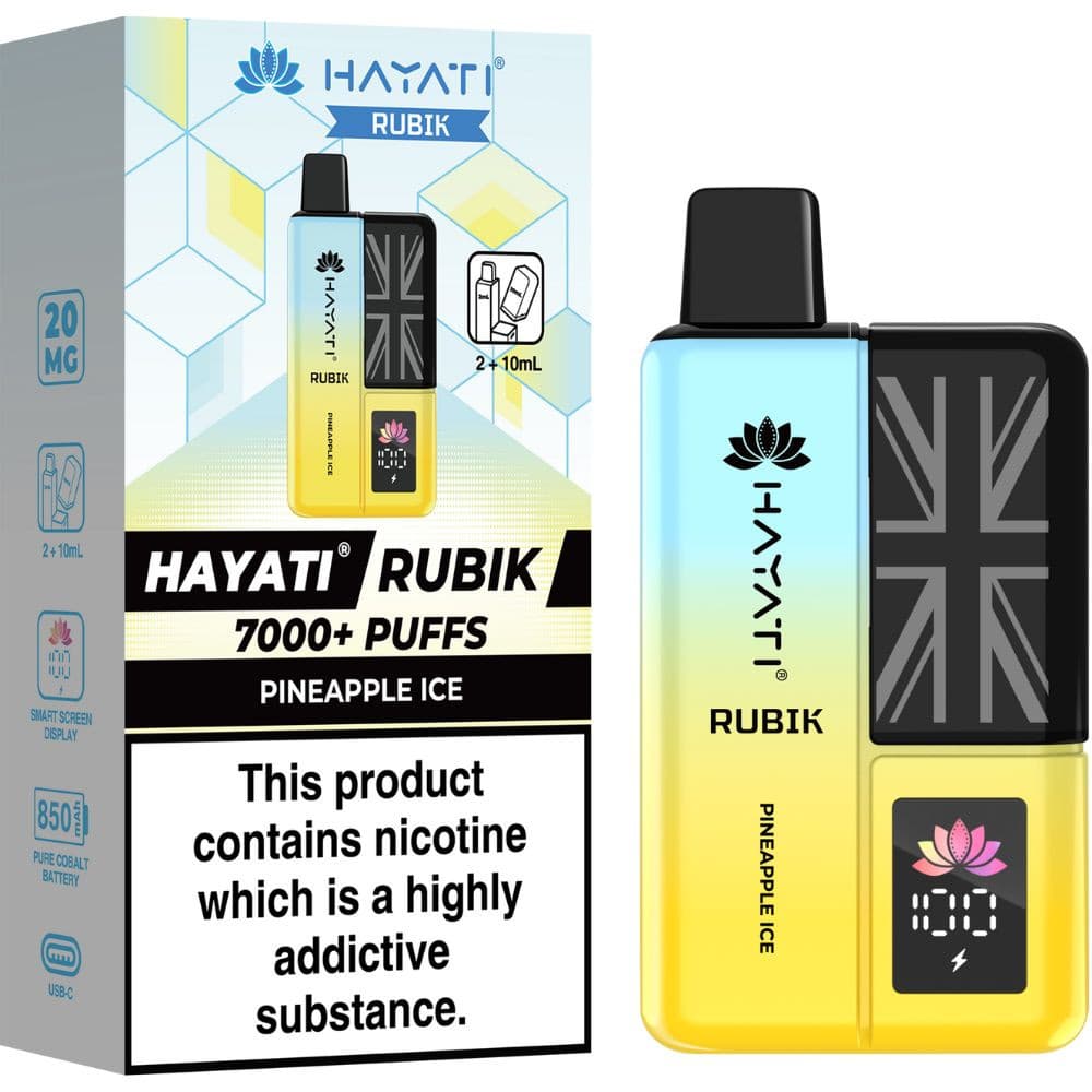  Pineapple Ice Hayati Rubik 7000 Box of 5