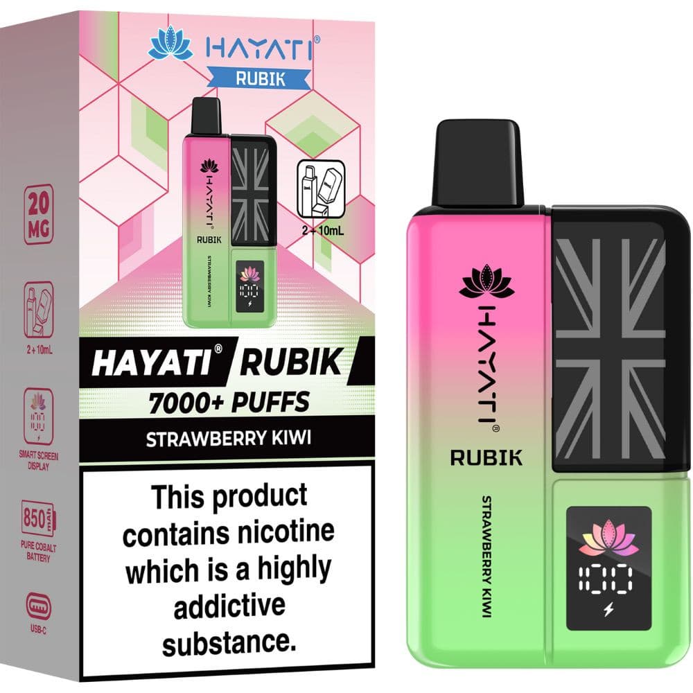  Strawberry Kiwi Hayati Rubik 7000 Box of 5
