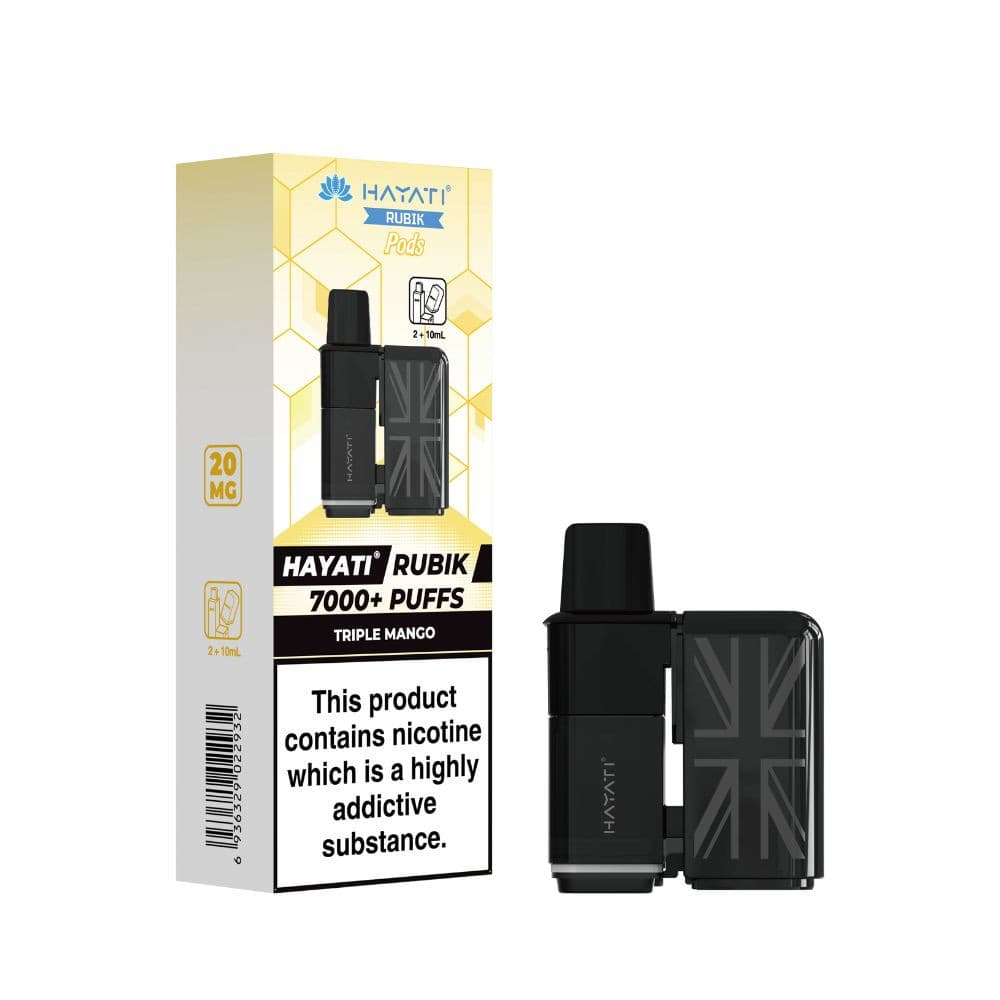  Triple Mango Hayati Rubik 7k Refill Pods Pack of 5