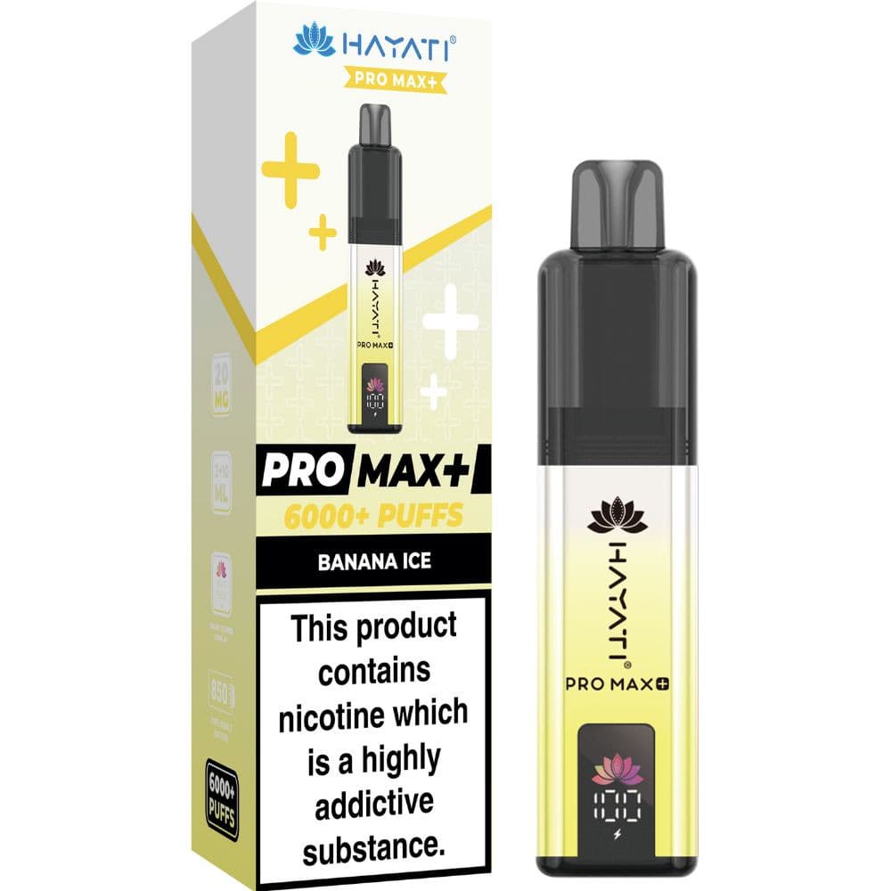  Banana Ice Hayati Pro Max Plus Box of 5