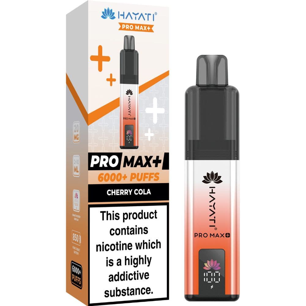  Cherry Cola Hayati Pro Max Plus Box of 5