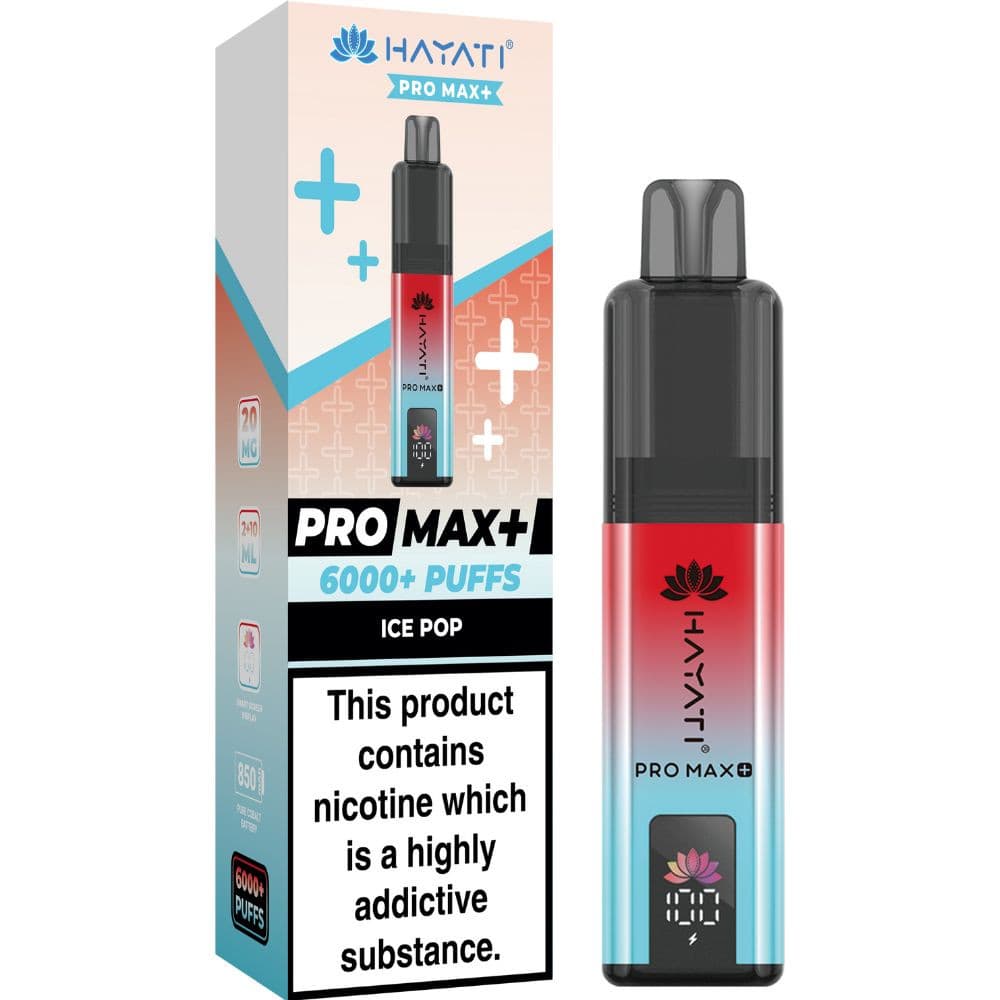 Ice Pop Hayati Pro Max Plus Box of 5