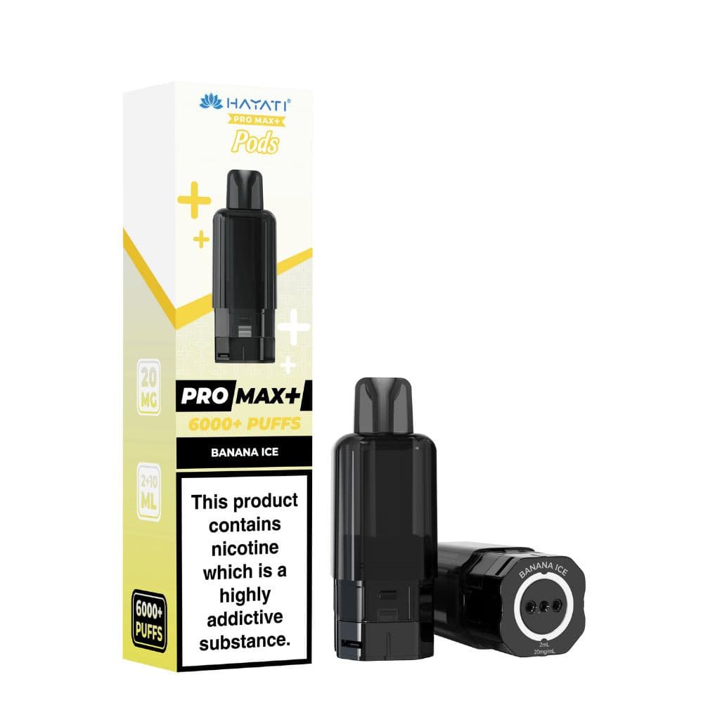  Banana Ice Hayati Pro Max Plus Refill Pods Pack of 5