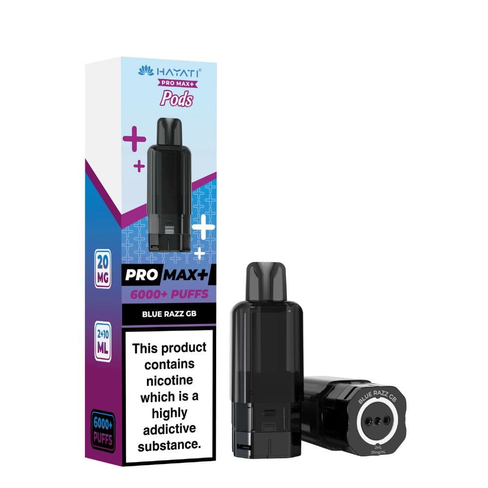  Blue Razz GB Hayati Pro Max Plus Refill Pods Pack of 5