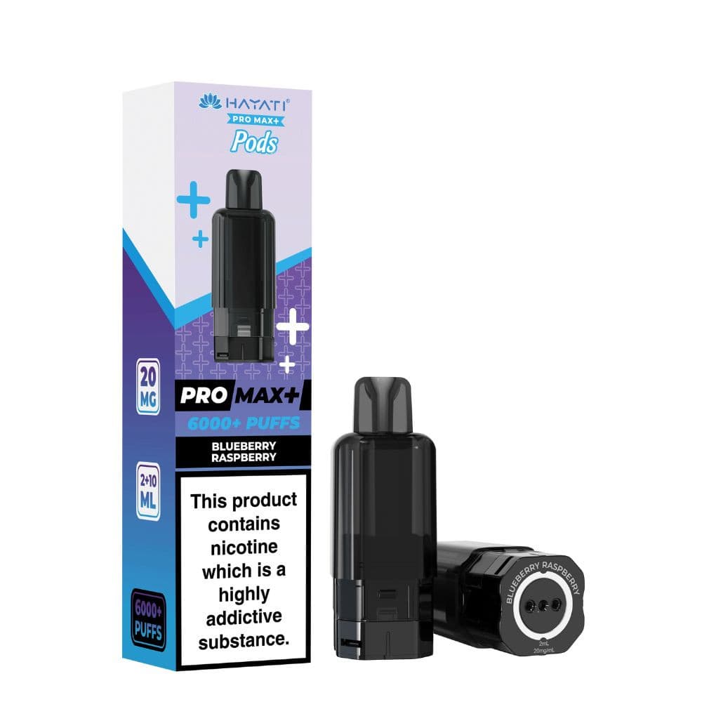  Blueberry Raspberry Hayati Pro Max Plus Refill Pods Pack of 5