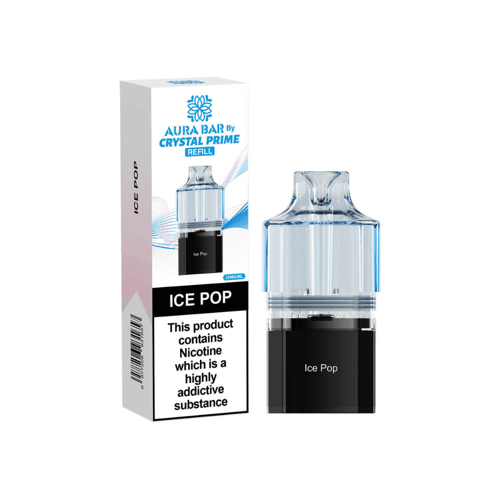  Ice Pop Crystal Prime Aura Bar 10k Pods Pack of 5