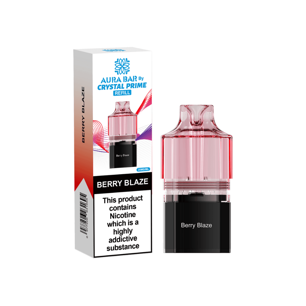  Berry Blaze Crystal Prime Aura Bar 10k Pods Pack of 5