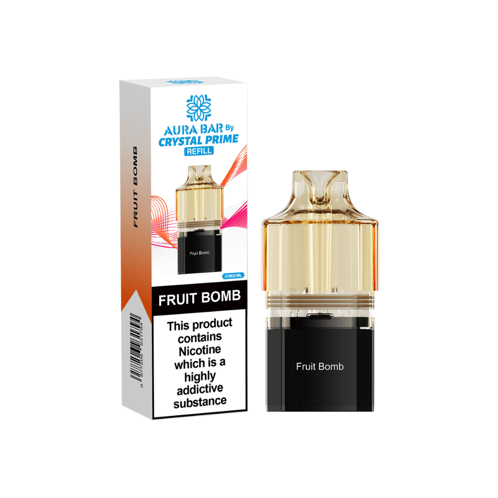  Fruit Bomb Crystal Prime Aura Bar 10k Pods Pack of 5