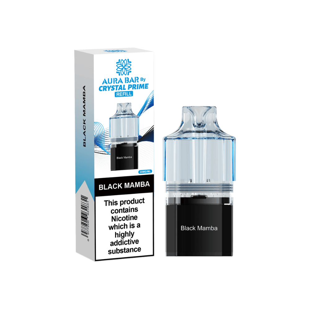  Black Mamba Crystal Prime Aura Bar 10k Pods Pack of 5