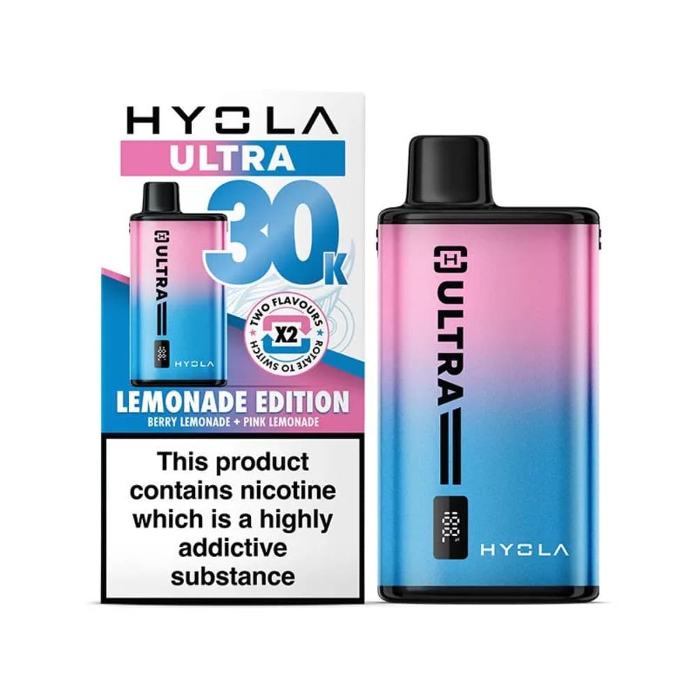  Lemonade Edition Hyola Ultra Plus 30k Vape Kit Box of 5