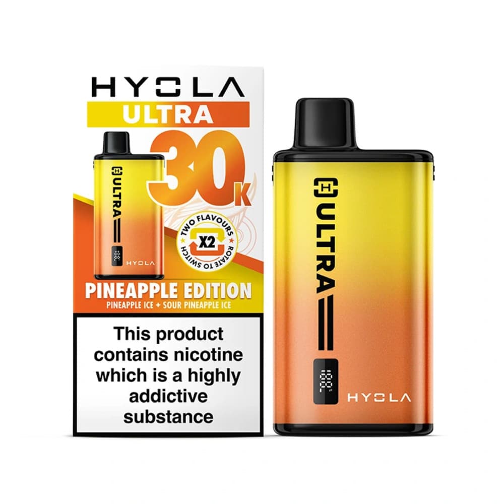  Pineapple Edition Hyola Ultra Plus 30k Vape Kit Box of 5