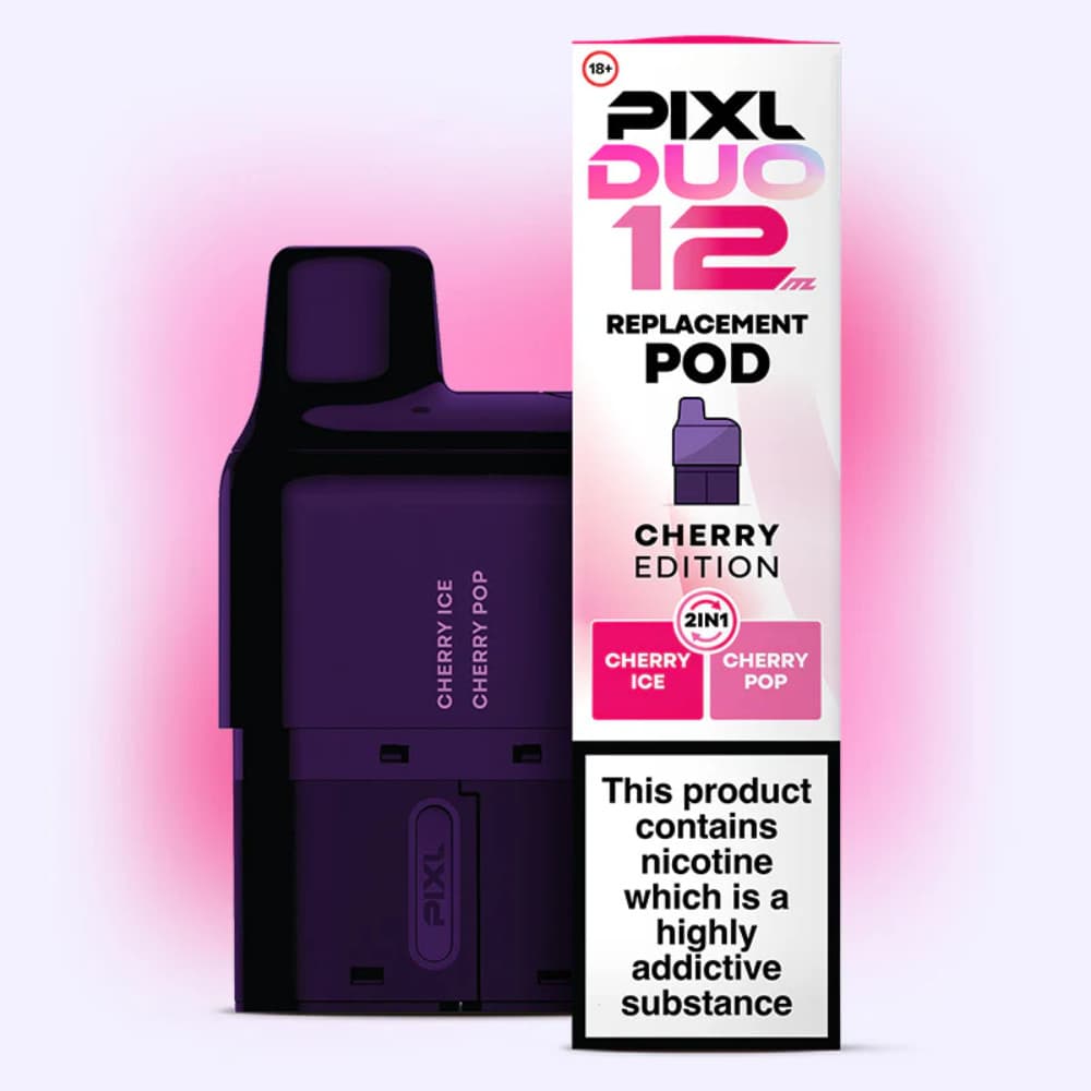  Cherry Edition Pixl Duo 12 Refill Pods Pack of 5