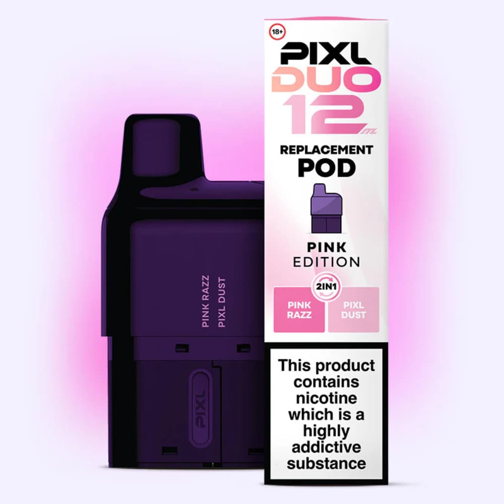  Pink Edition Pixl Duo 12 Refill Pods Pack of 5