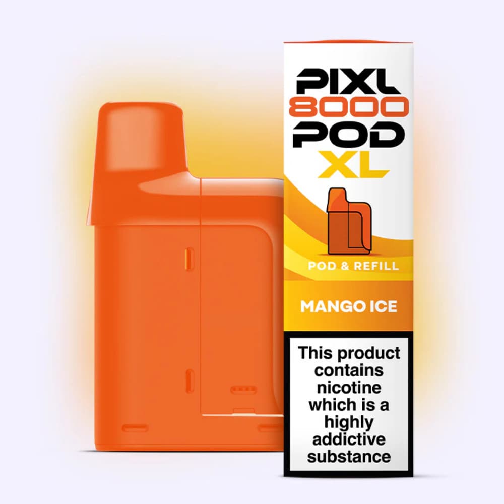  Mango Ice Pixl 8000 Refill Pods Pack of 5
