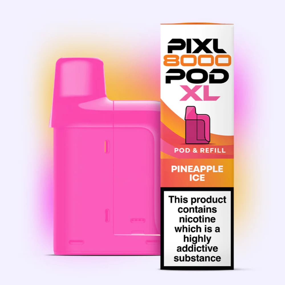  Pineapple Ice Pixl 8000 Refill Pods Pack of 5