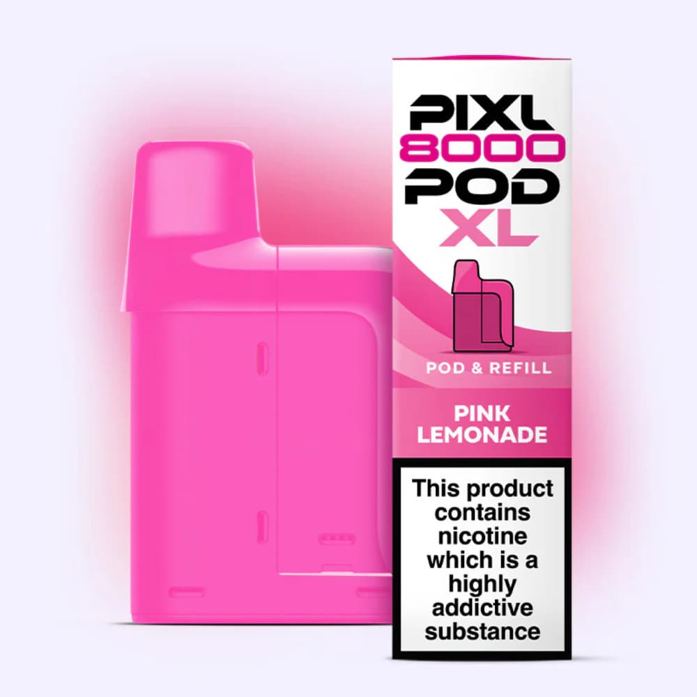 Pink Lemonade Pixl 8000 Refill Pods Pack of 5