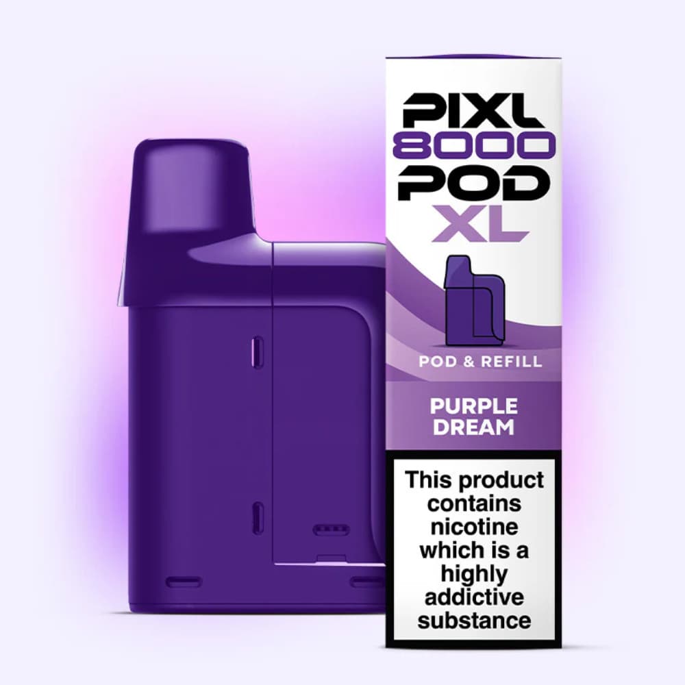  Purple Dream Pixl 8000 Refill Pods Pack of 5