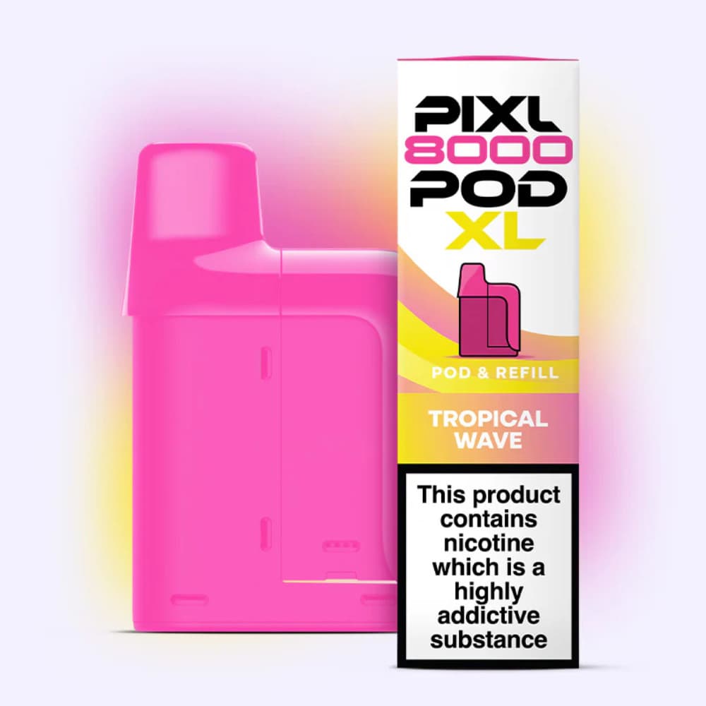  Tropical Wave Pixl 8000 Refill Pods Pack of 5