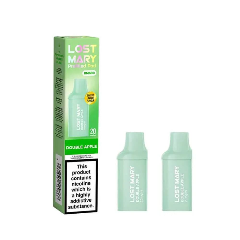 Double Apple Lost Mary Bm6000 Pods Pack of 5