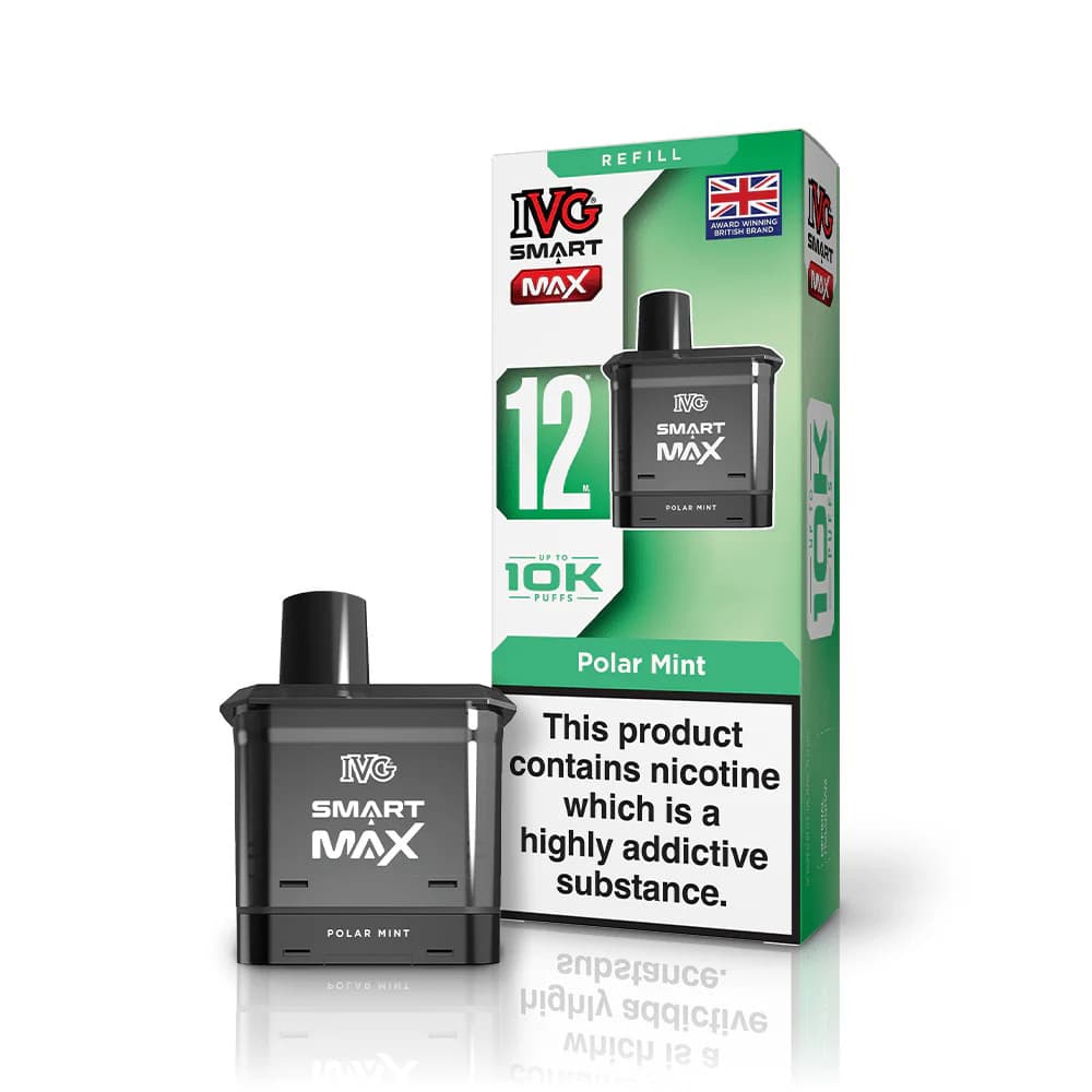  Polar Mint IVG Smart Max 10k Pods Pack of 5
