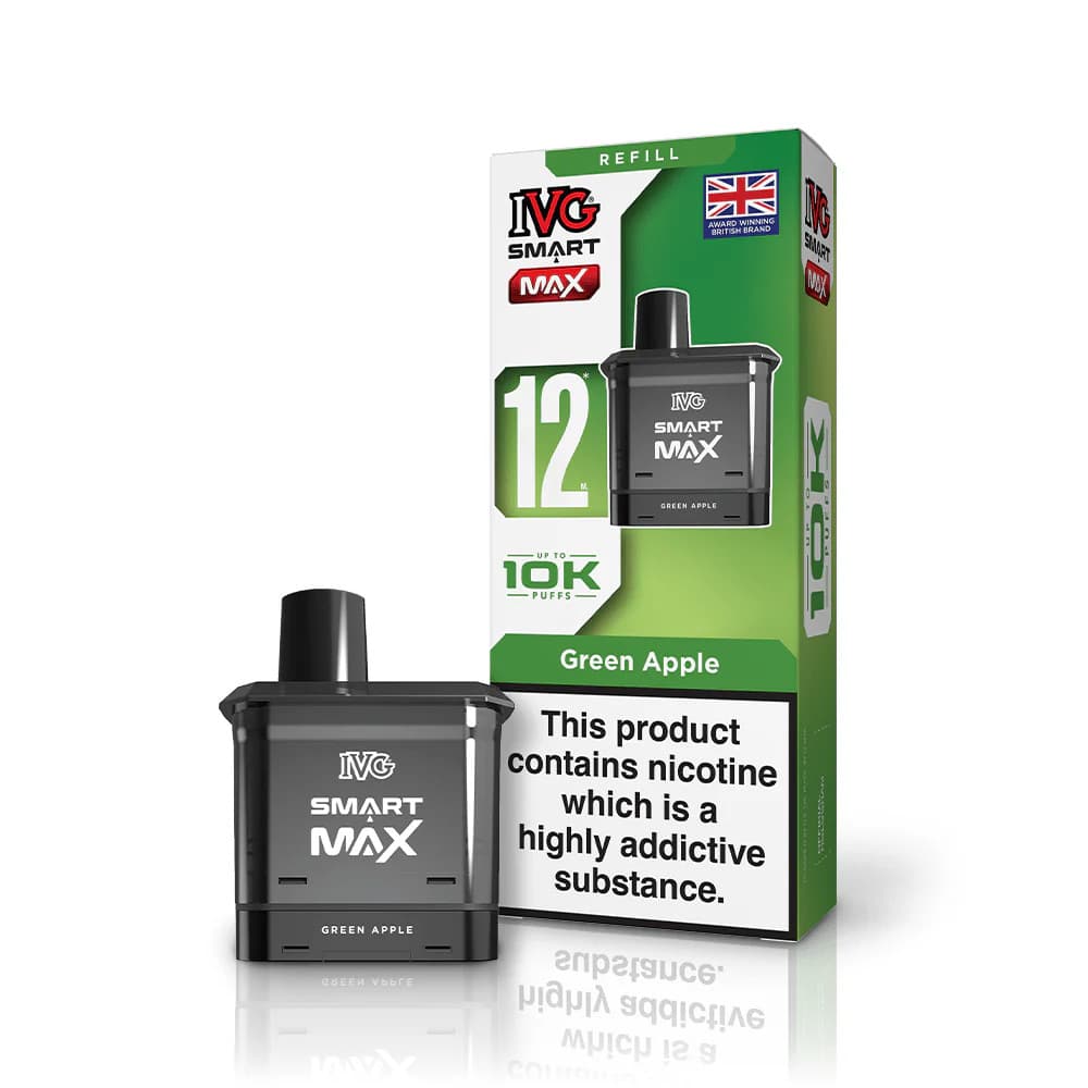  Green Apple IVG Smart Max 10k Pods Pack of 5