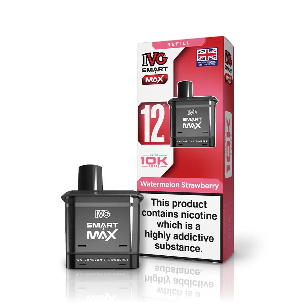  Watermelon Strawberry IVG Smart Max 10k Pods Pack of 5