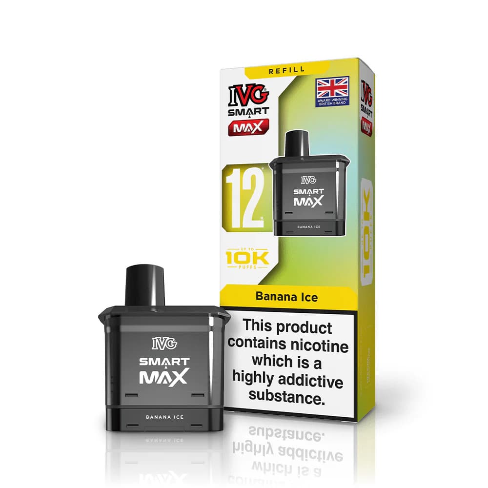  Banana Ice IVG Smart Max 10k Pods Pack of 5