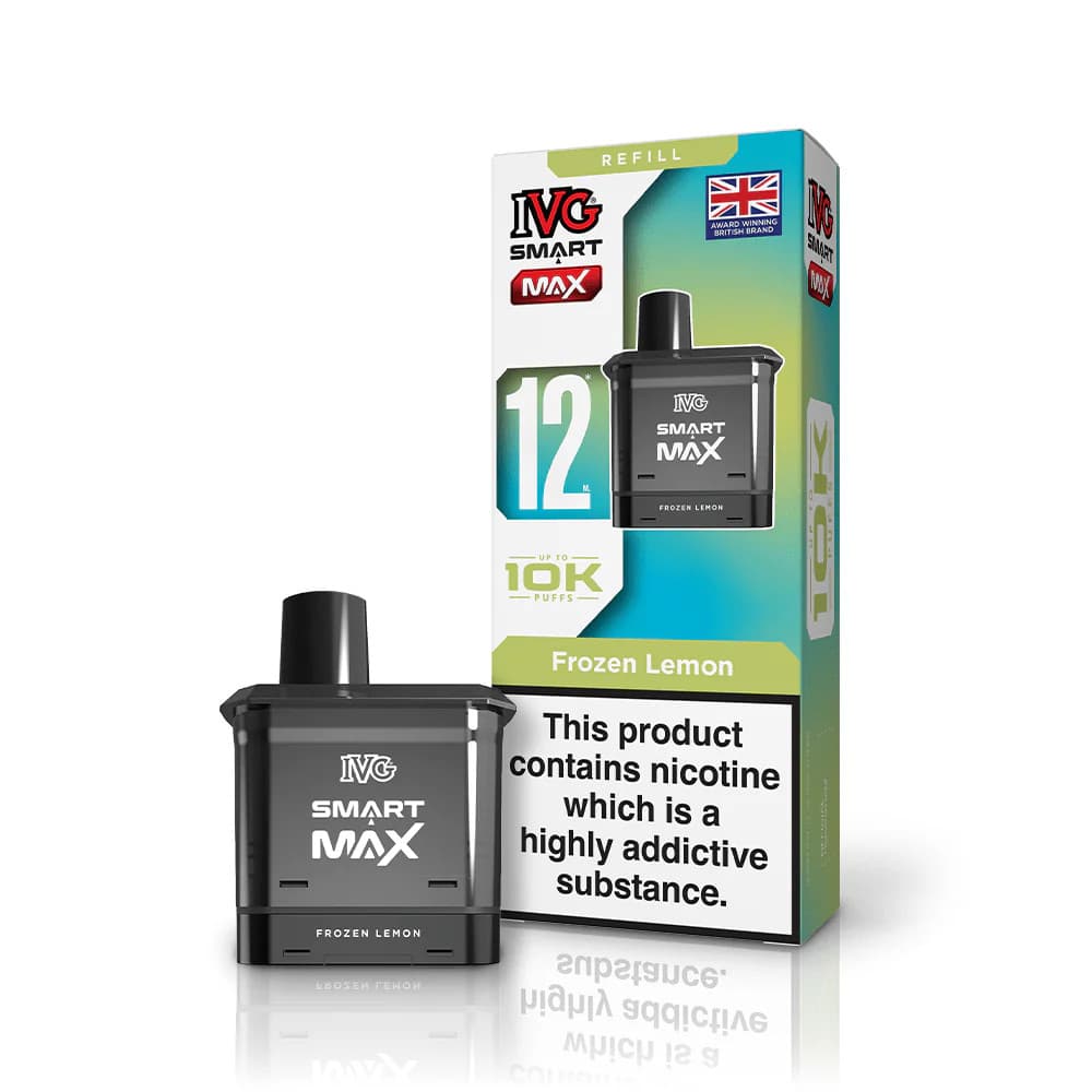  Frozen Lemon IVG Smart Max 10k Pods Pack of 5