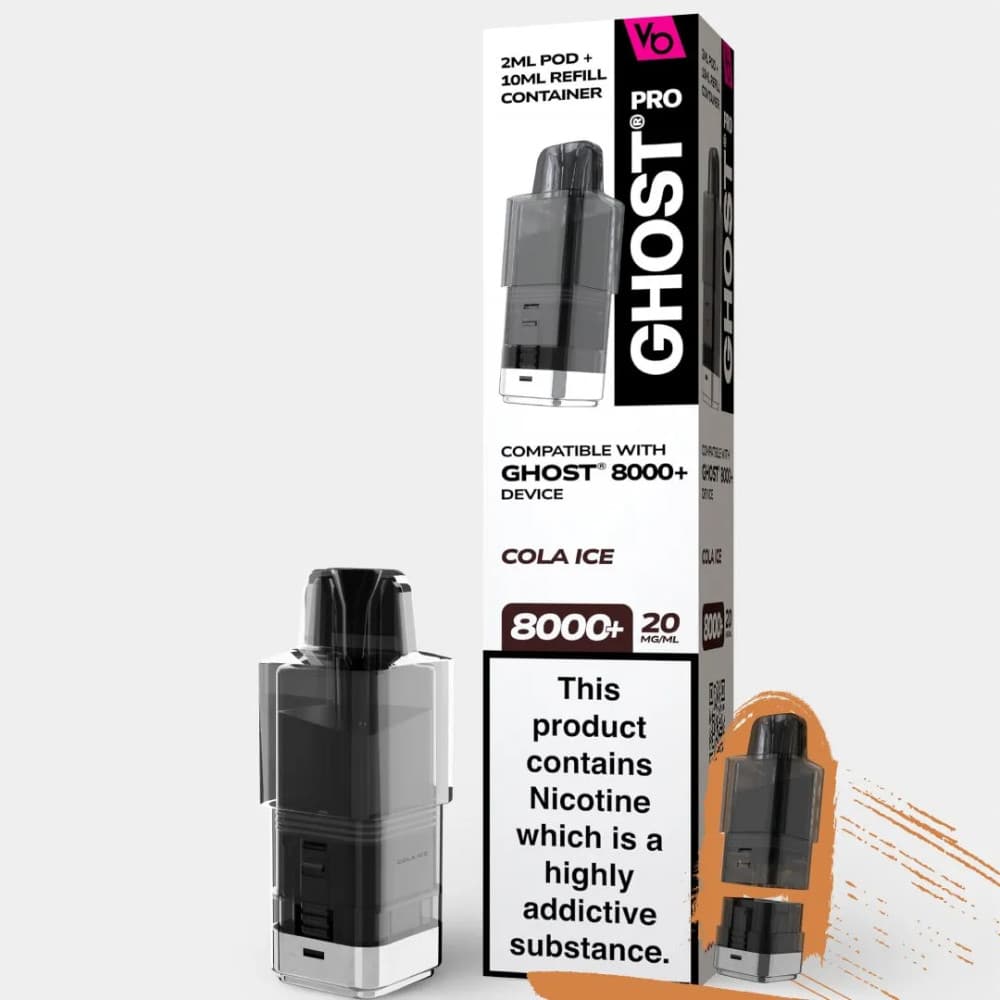  Cola Ice Ghost Pro 8000 Refill Pods Pack of 5