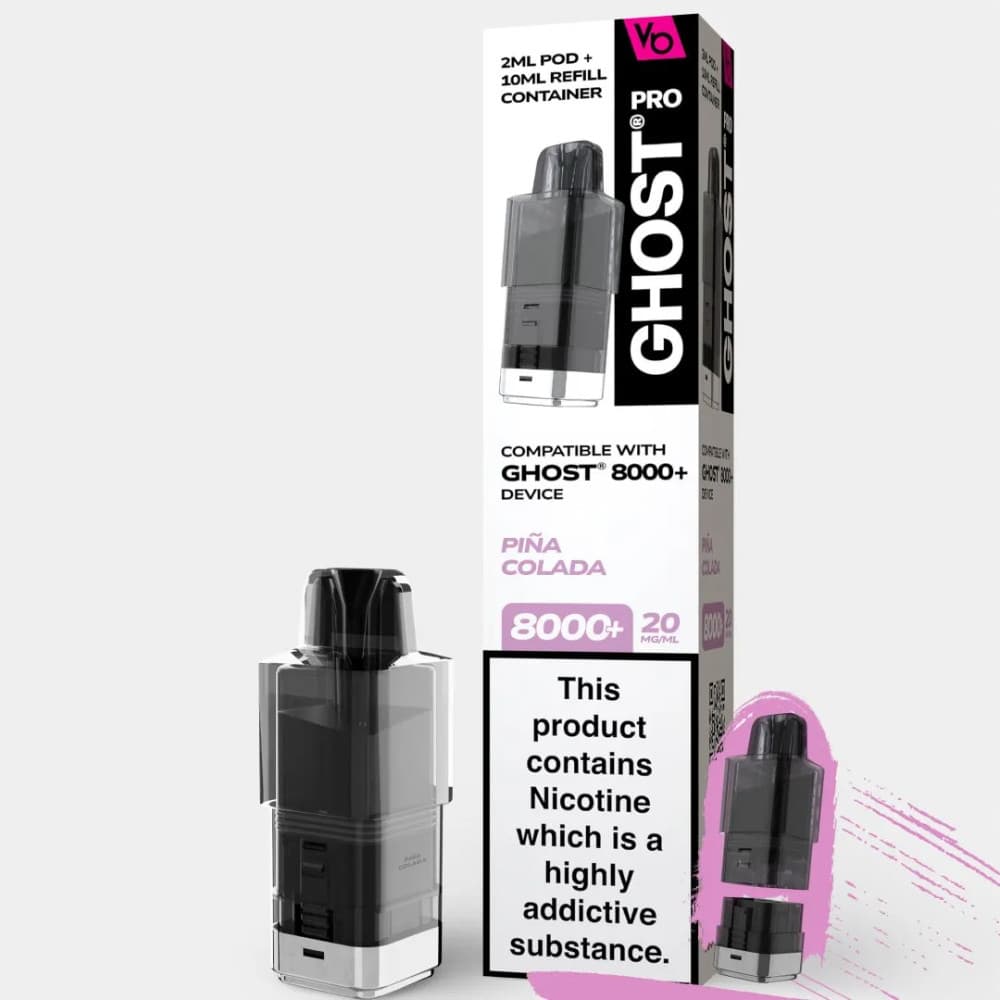 Pina Colada Ghost Pro 8000 Refill Pods Pack of 5