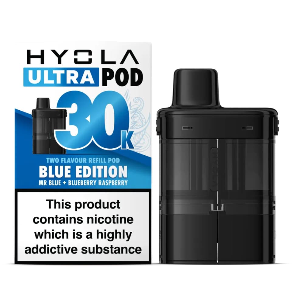  Blue Edition Hyola Ultra 30k Refill Pods Pack of 5