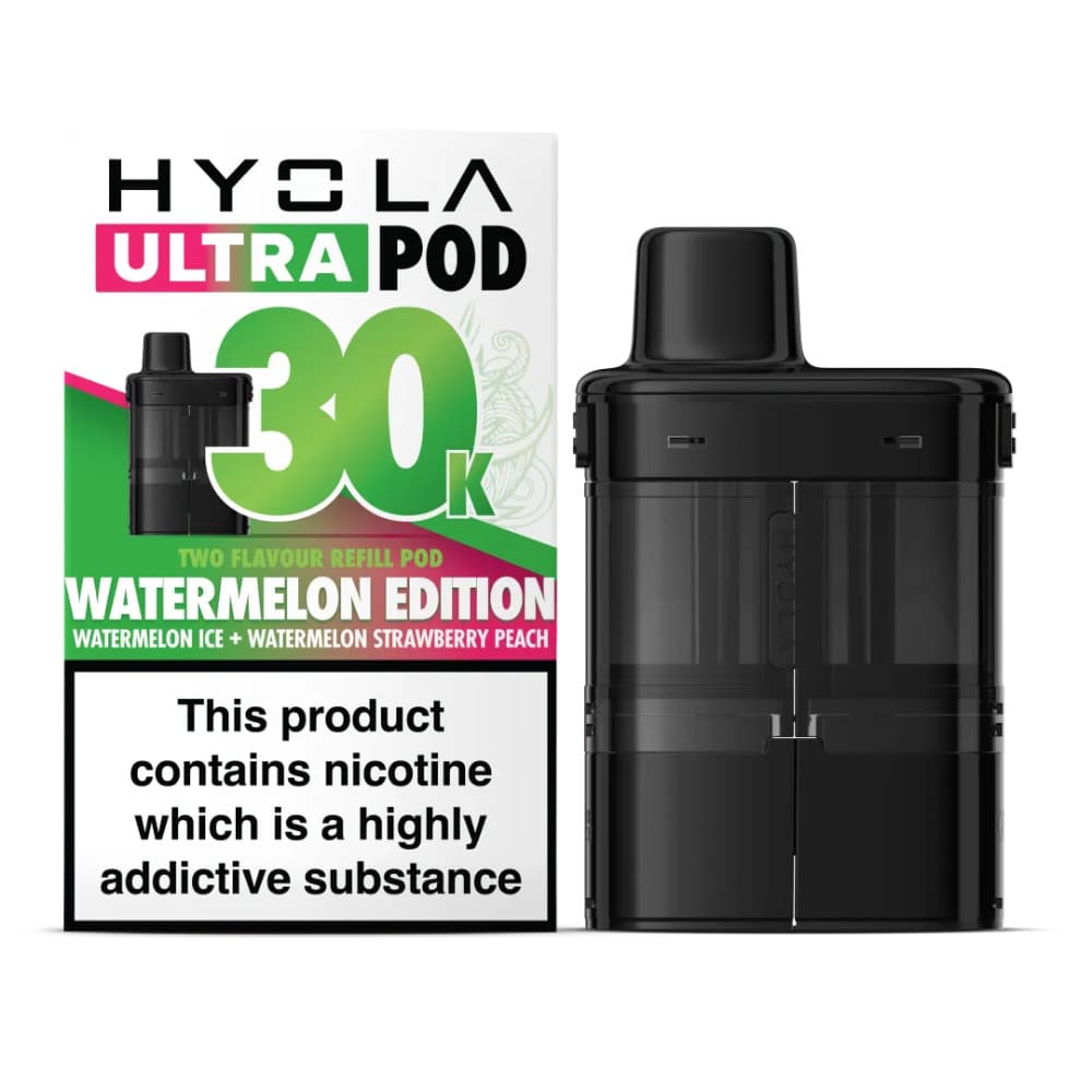  Watermelon Edition Hyola Ultra 30k Refill Pods Pack of 5