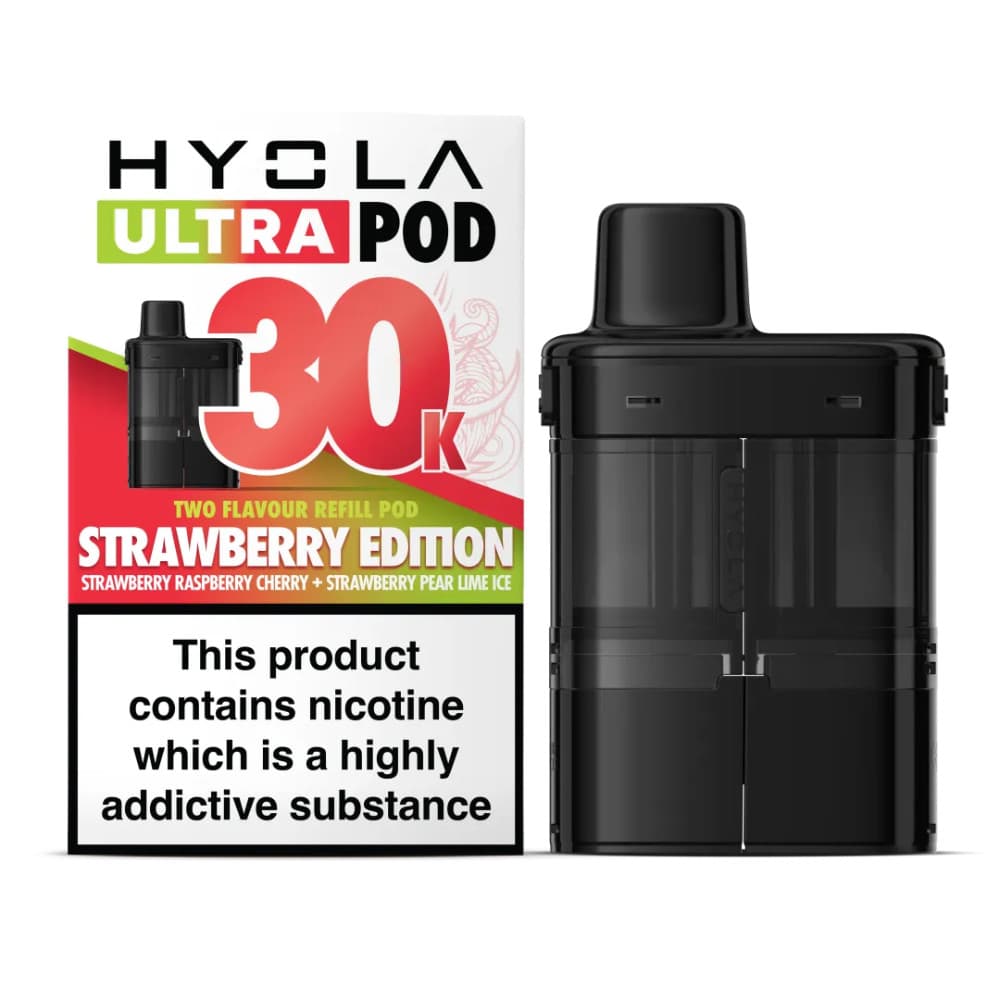  Strawberry Edition Hyola Ultra 30k Refill Pods Pack of 5