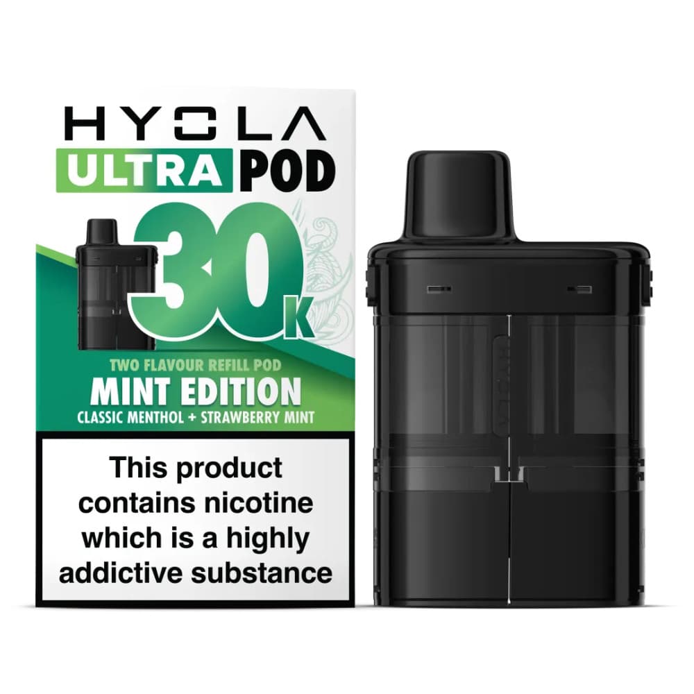  Mint Edition Hyola Ultra 30k Refill Pods Pack of 5