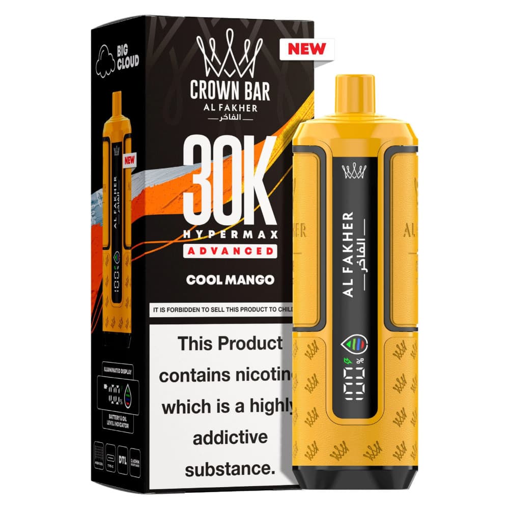  Cool Mango Al Fakher 30k Hypermax Pods Box of 5