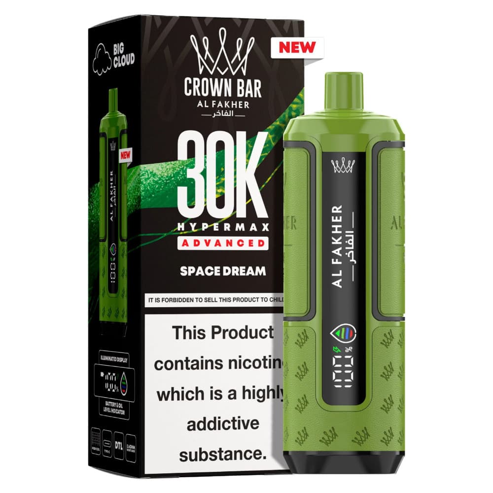  Space Dream Al Fakher 30k Hypermax Pods Box of 5